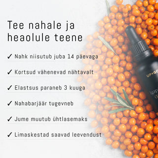 100% Astelpajuõli | Oomega 3,6,7,9